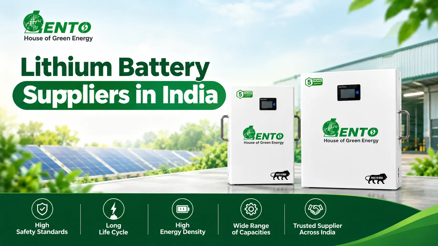 Lithium Battery Suppliers in India: Bulk Buying Guide for Businesses